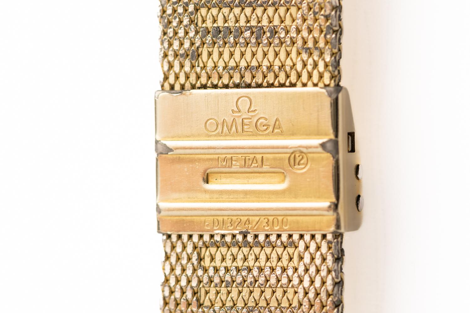 Vintage Omega De Ville Gold Tone Wristwatch 6