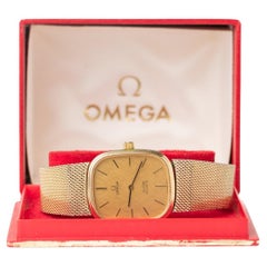 Vintage Omega De Ville Gold Tone Wristwatch