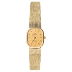Vintage Omega De Ville Goldfarbene Vintage-Armbanduhr