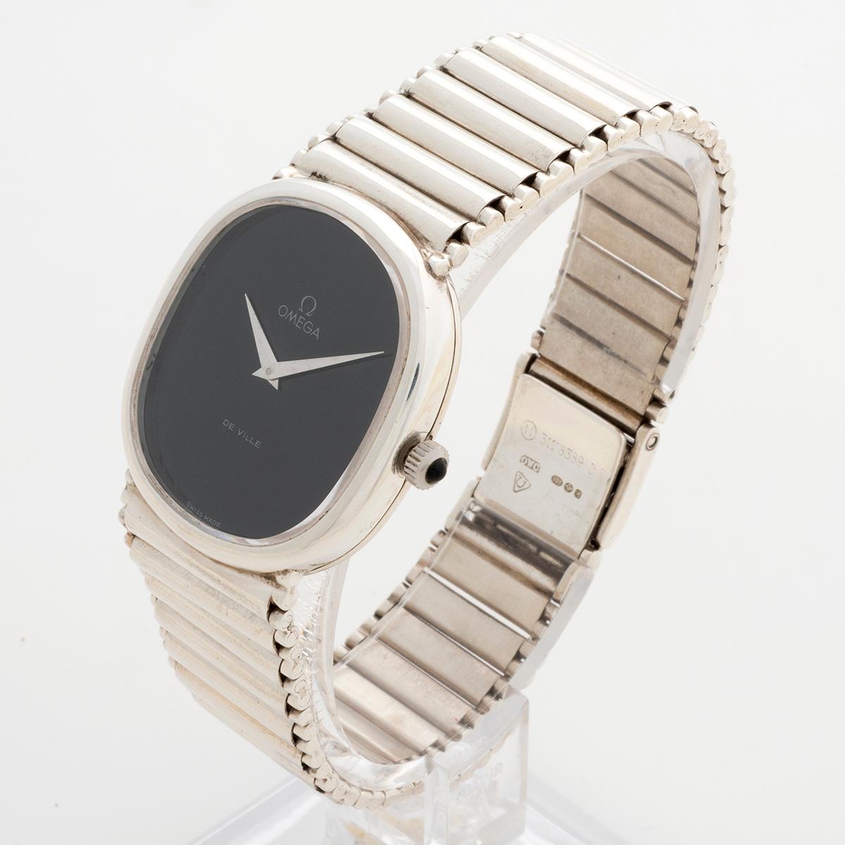 Women's or Men's Vintage Omega De Ville Jeux D'argent, Outstanding Condition, circa 1975