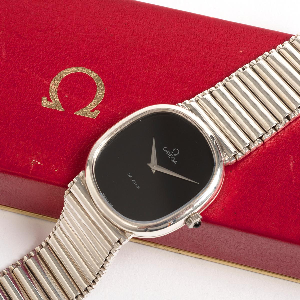  Vintage Omega De Ville Jeux D'argent Wristwatch, Manual,  Circa 1975 1