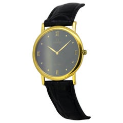 Vintage Omega "De Ville" Wristwatch Set in 18 Karat Yellow Gold, circa 1970s