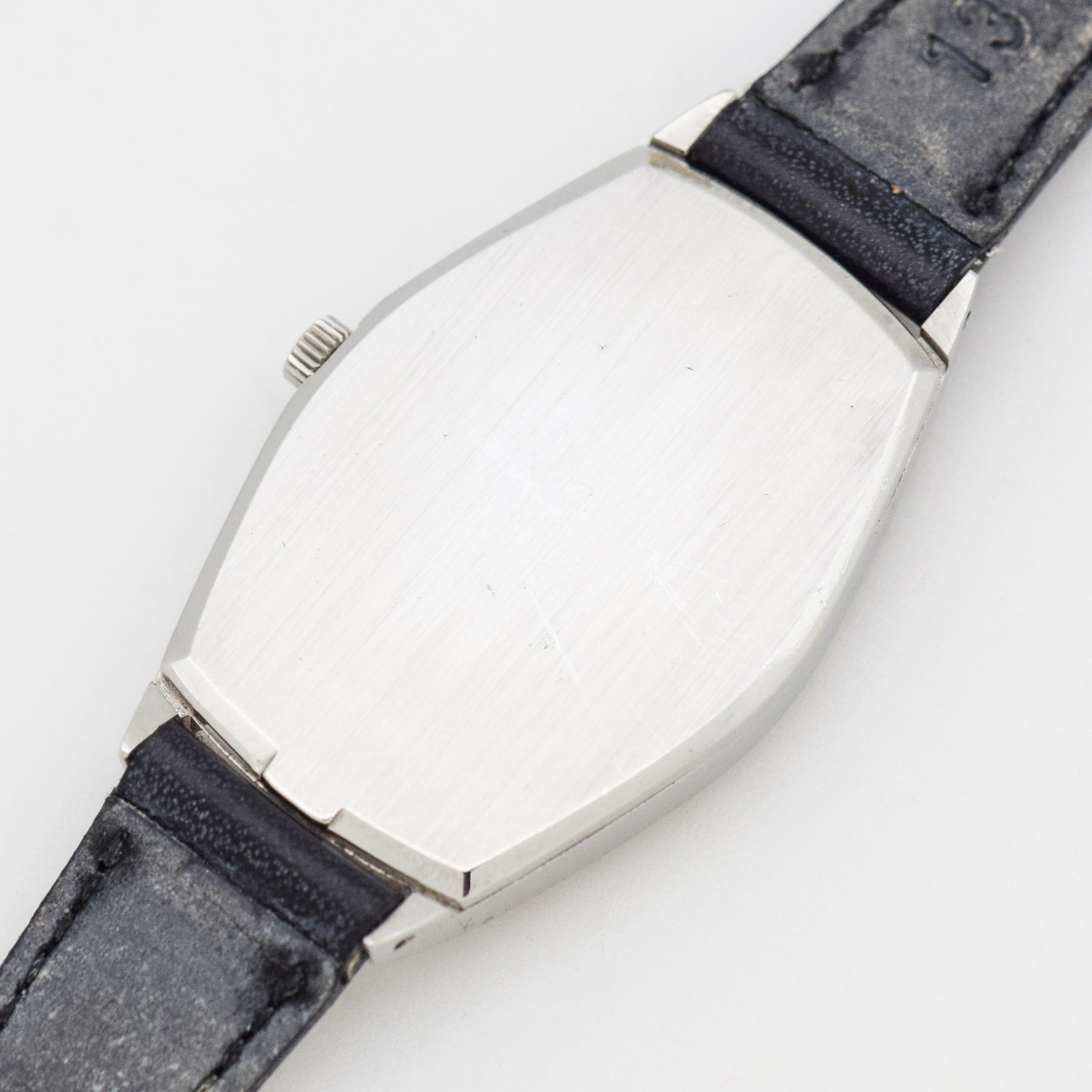 Vintage Omega Deville Hexagonal Watch in Stainless Steel, 1969 für Damen oder Herren