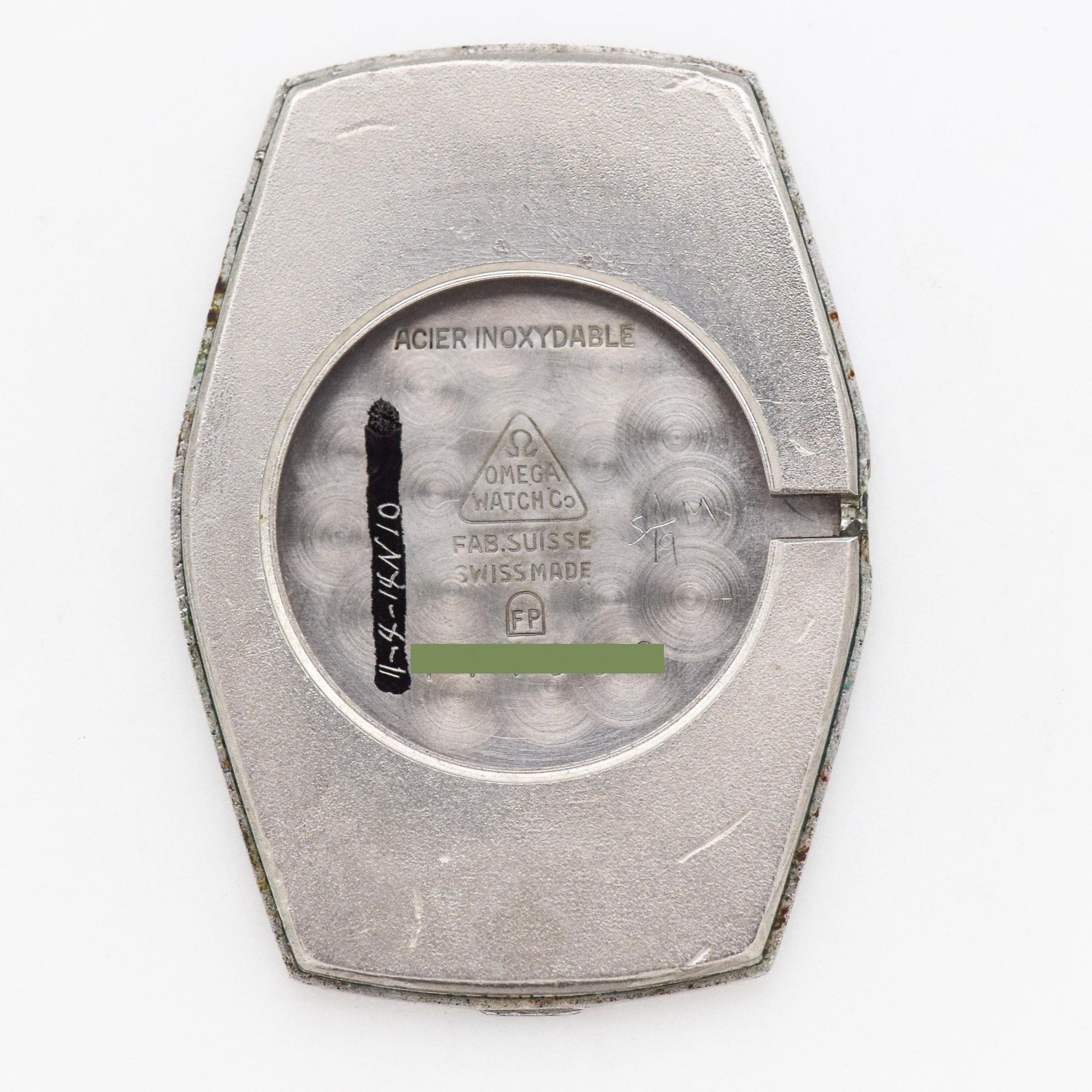 Vintage Omega Deville Hexagonal Watch in Stainless Steel, 1969 2