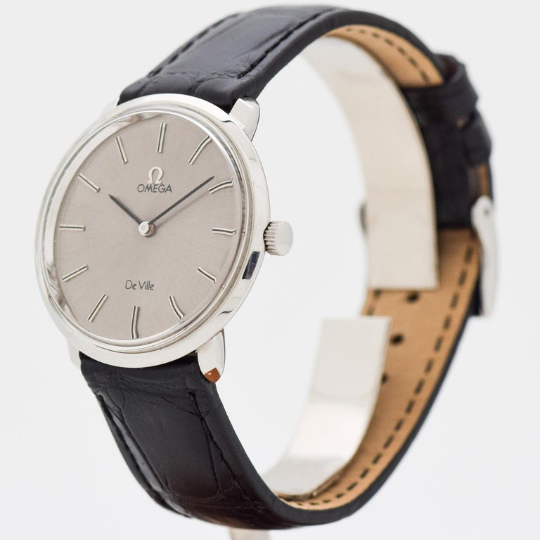 Vintage Omega Deville Stainless Steel Watch, 1971 For Sale at 1stDibs