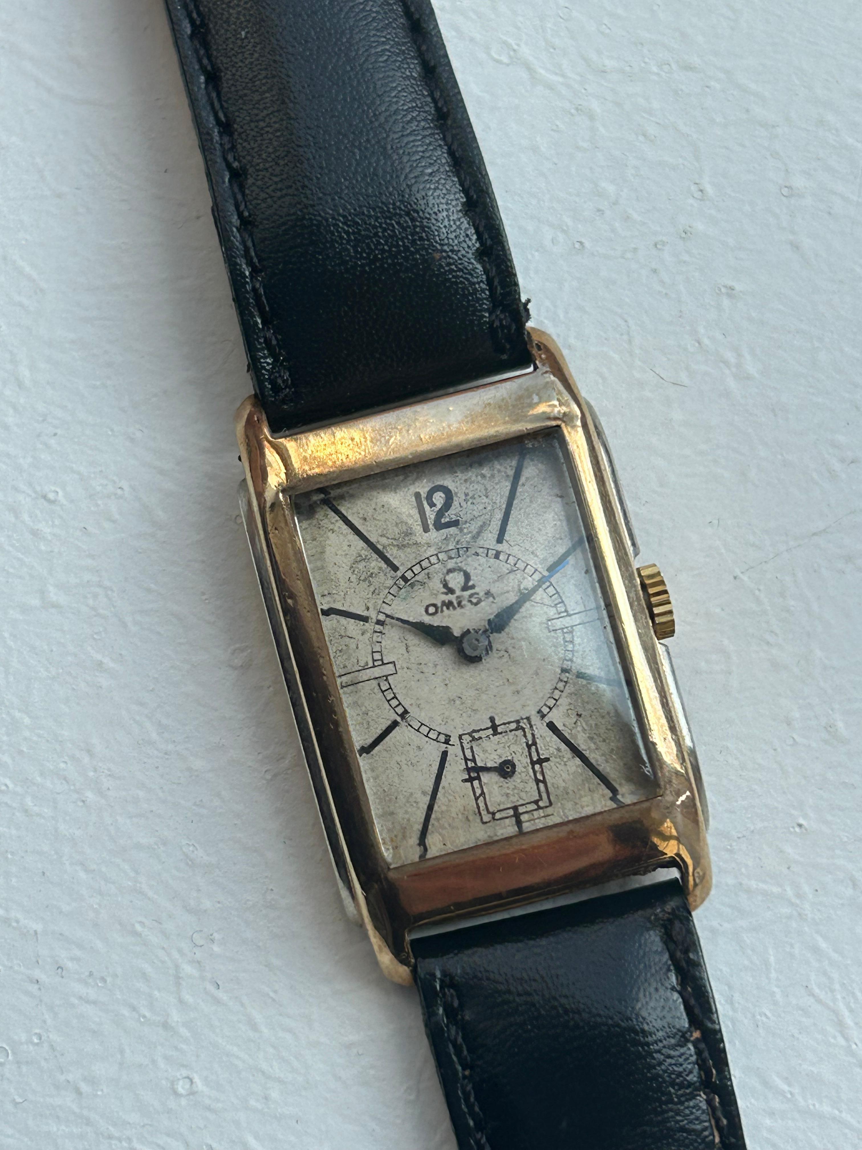 Omega Dresswatch H&M Birmingham 1935, oro giallo 9K. in vendita 6