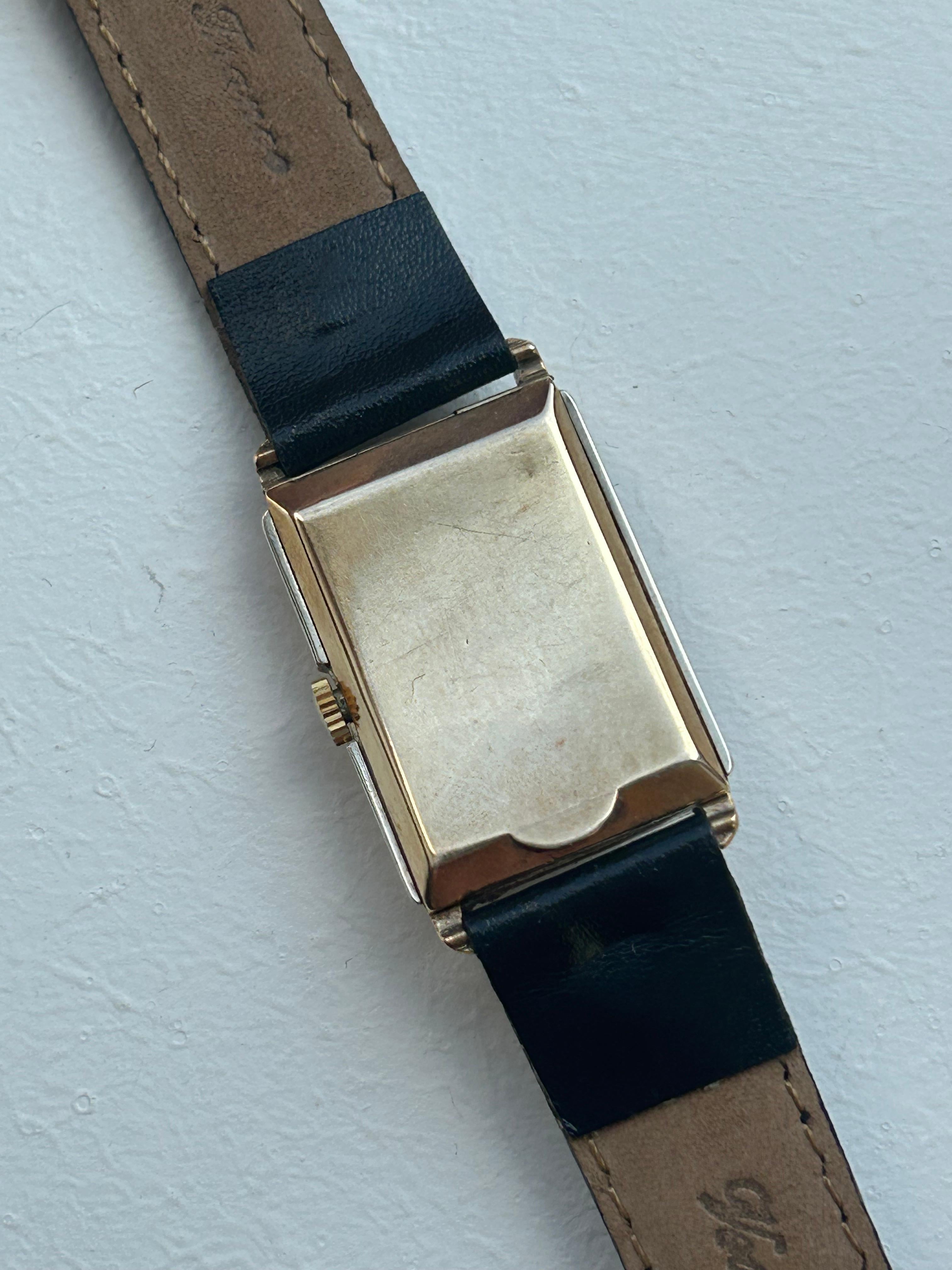 Omega Dresswatch H&M Birmingham 1935, oro giallo 9K. in vendita 2