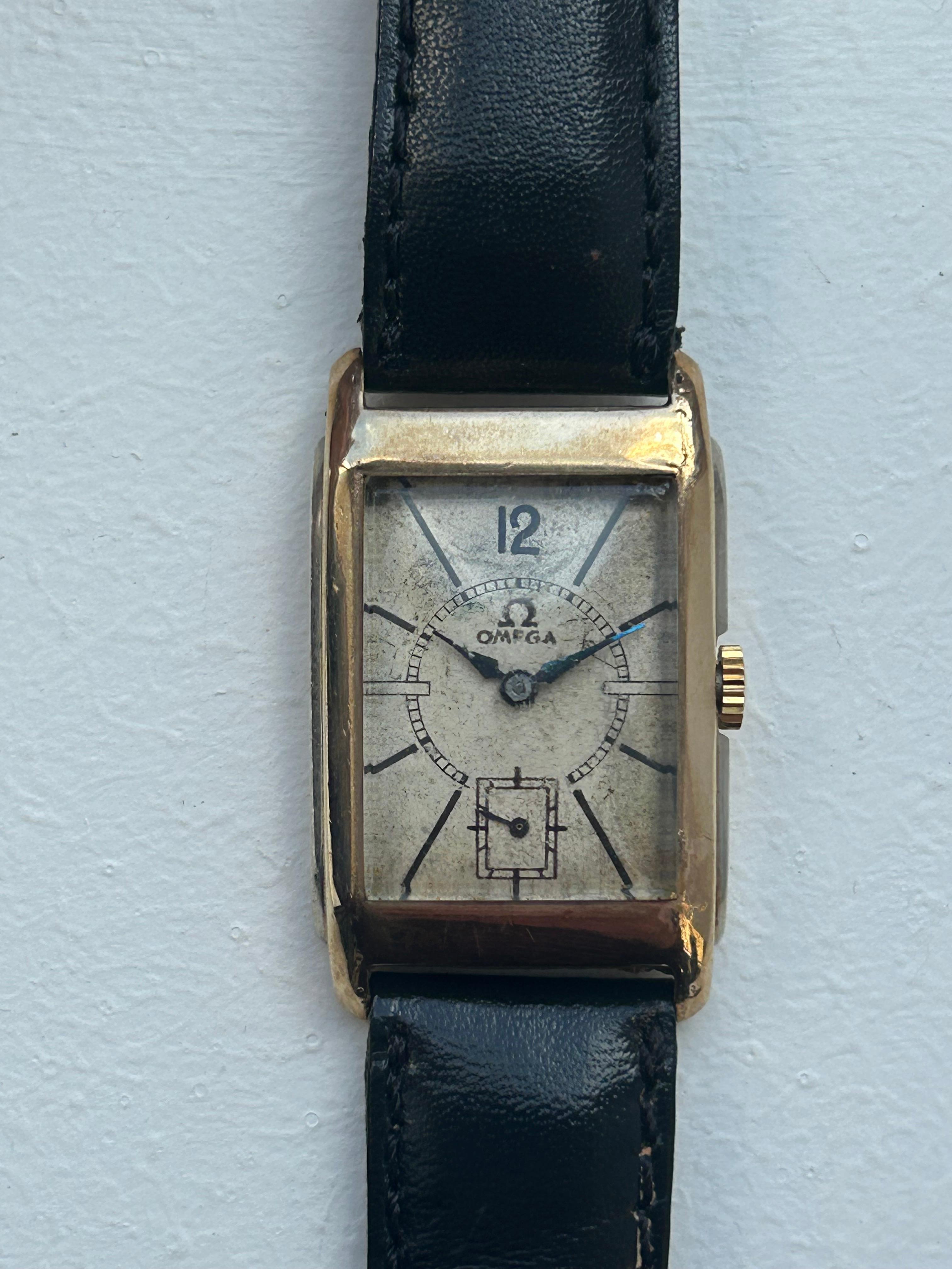 Omega Dresswatch H&M Birmingham 1935, oro giallo 9K. in vendita 5