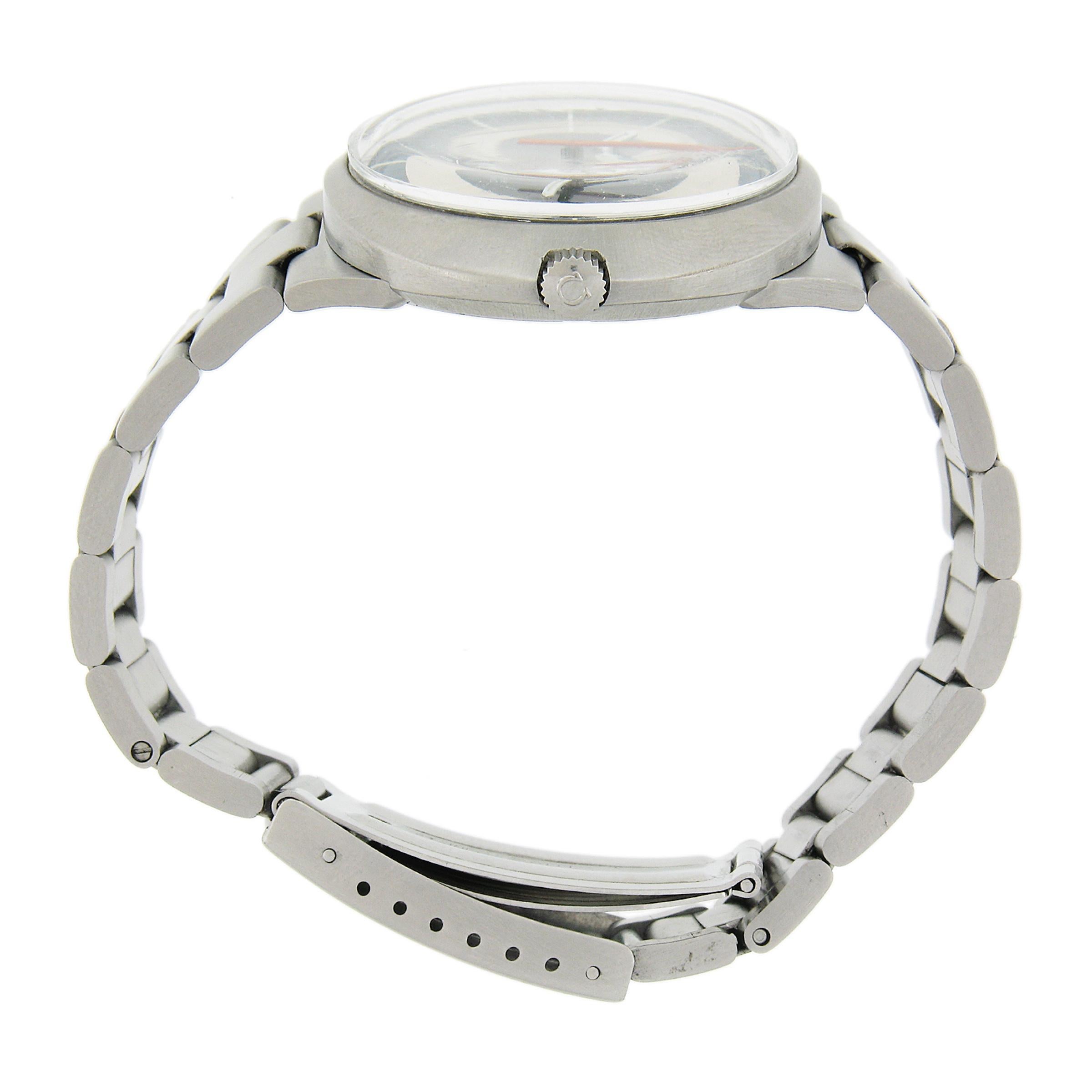 Omega Dynamic Automatic 41mm Montre-bracelet Date 166.039 en vente 4