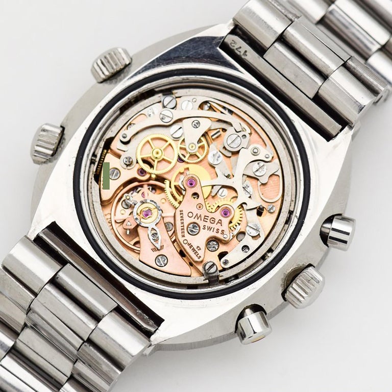 Vintage Omega Flightmaster Stainless Steel Watch, 1970 For ...