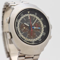 Vintage Omega Flightmaster Stainless Steel Watch, 1970