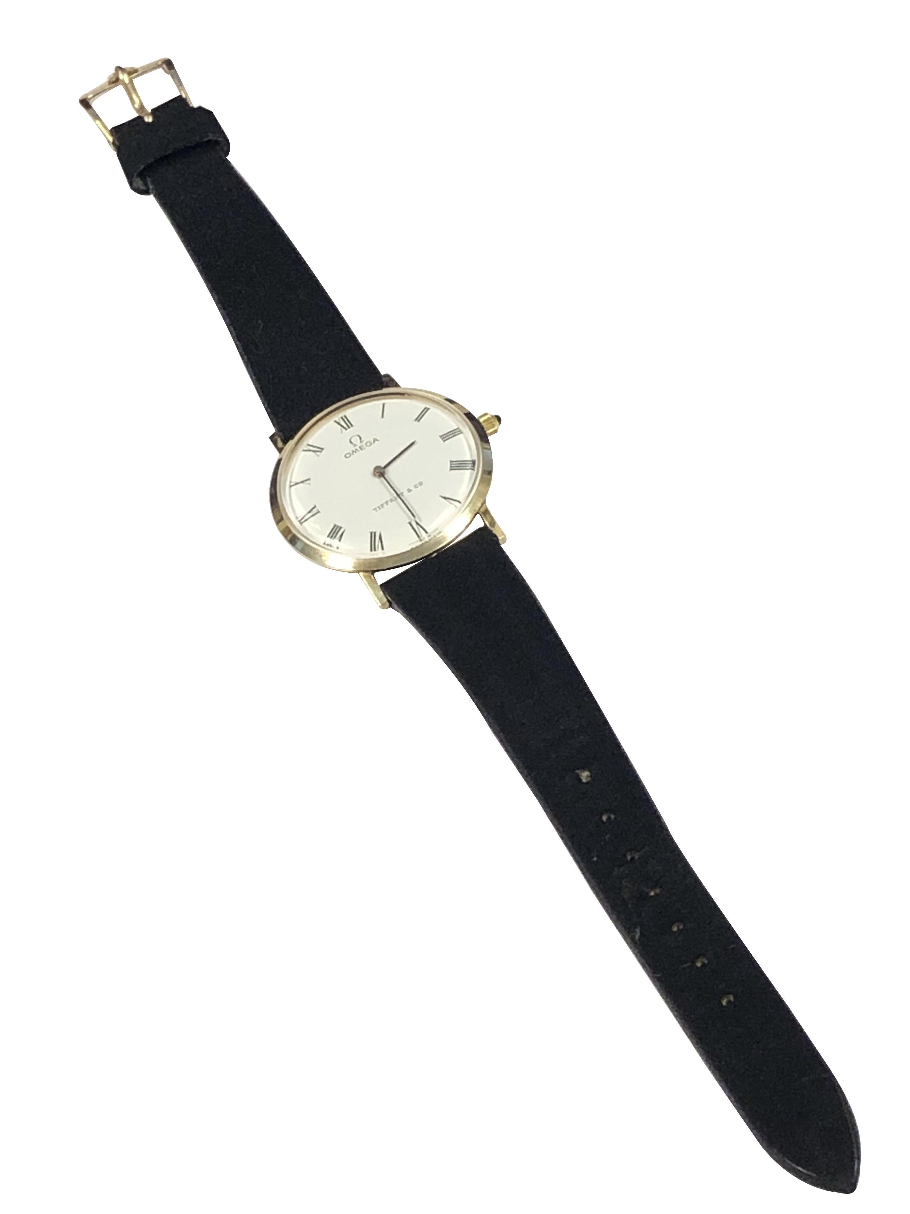 Montre-bracelet mécanique Omega pour Tiffany & Company 1