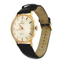 Vintage Omega Geneve 18 Karat Rose Gold Watch