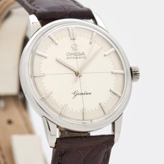 Vintage Omega Geneve Ref. 14702-1 Stainless Steel Watch, 1959