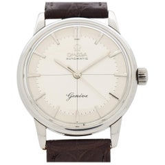Vintage Omega Geneve Ref. 14702-1 Stainless Steel Watch, 1959