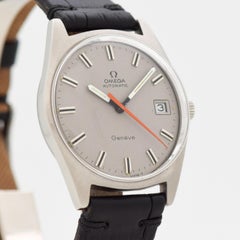 Vintage Omega Geneve Ref. 166.041 Stainless Steel Watch, 1968
