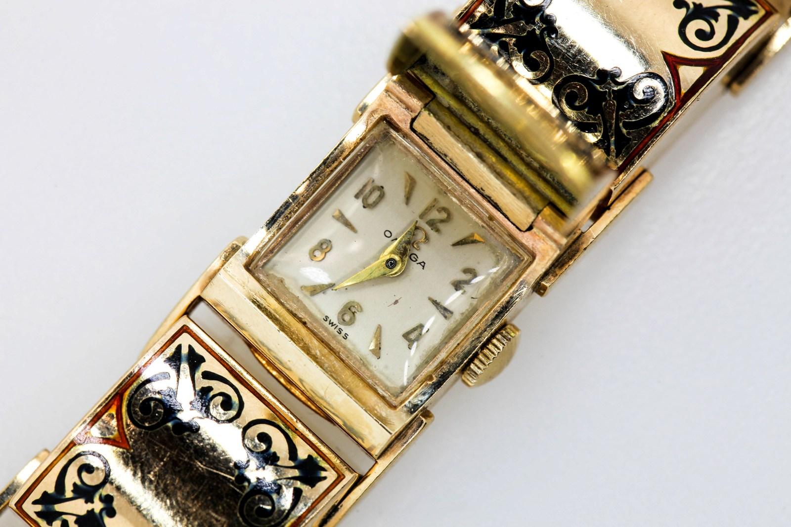 vintage omega bracelet watch