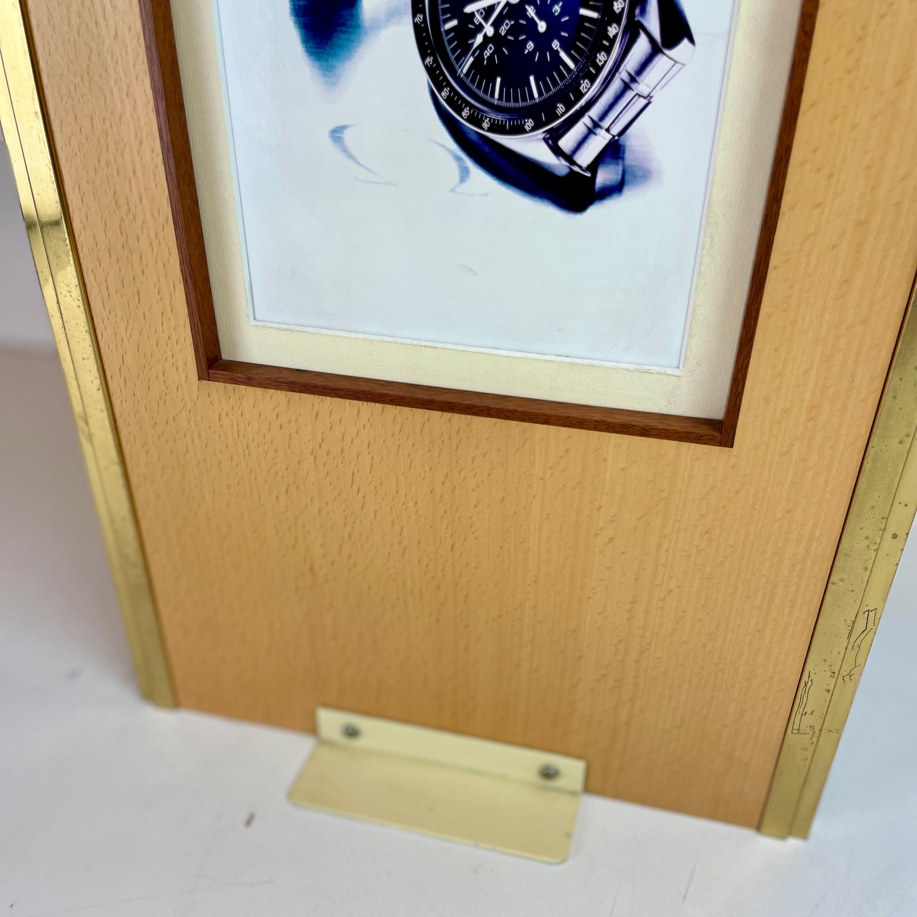 Vintage By Ladenwerbung von Omega, 1980er Jahre im Angebot 4