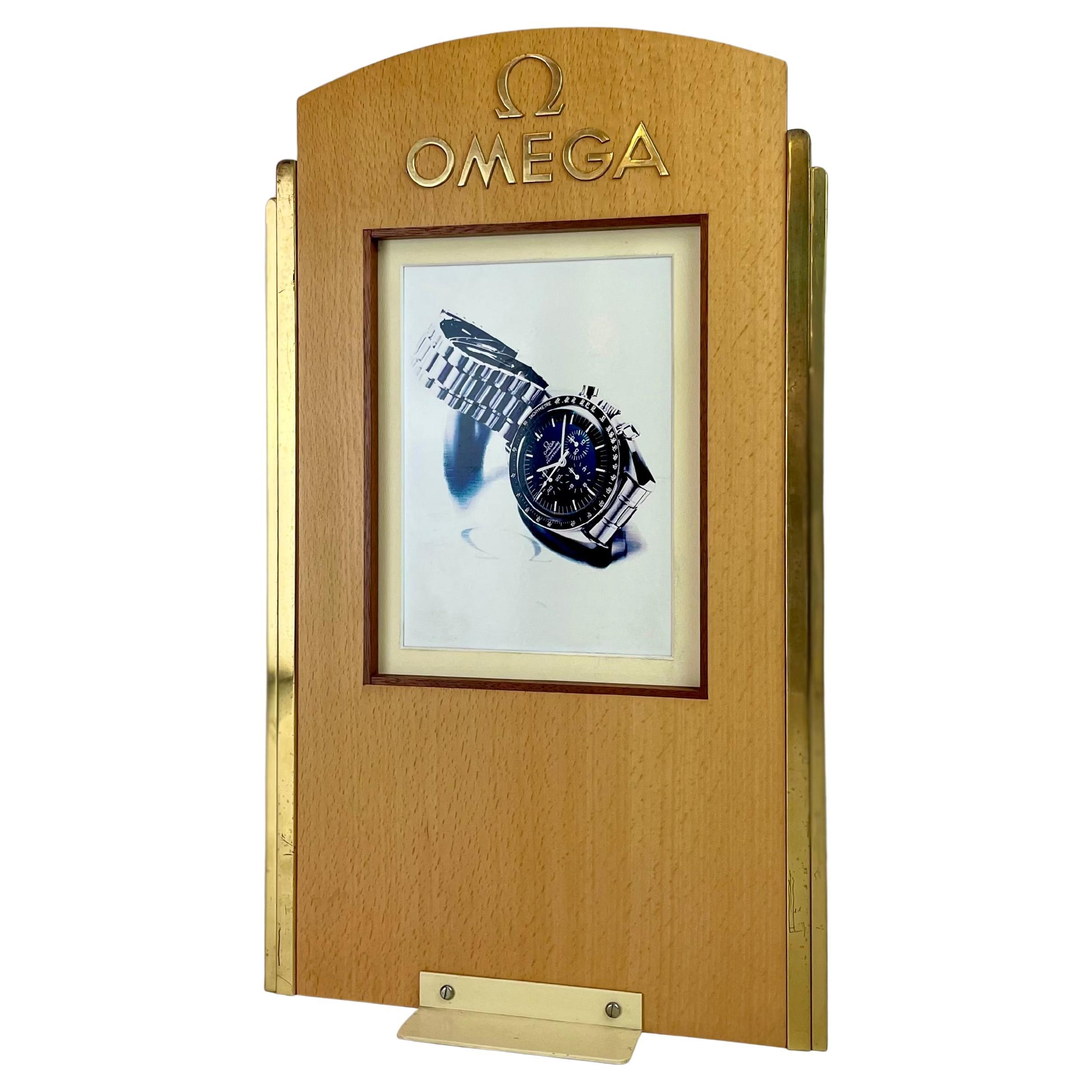 Vintage By Ladenwerbung von Omega, 1980er Jahre im Angebot