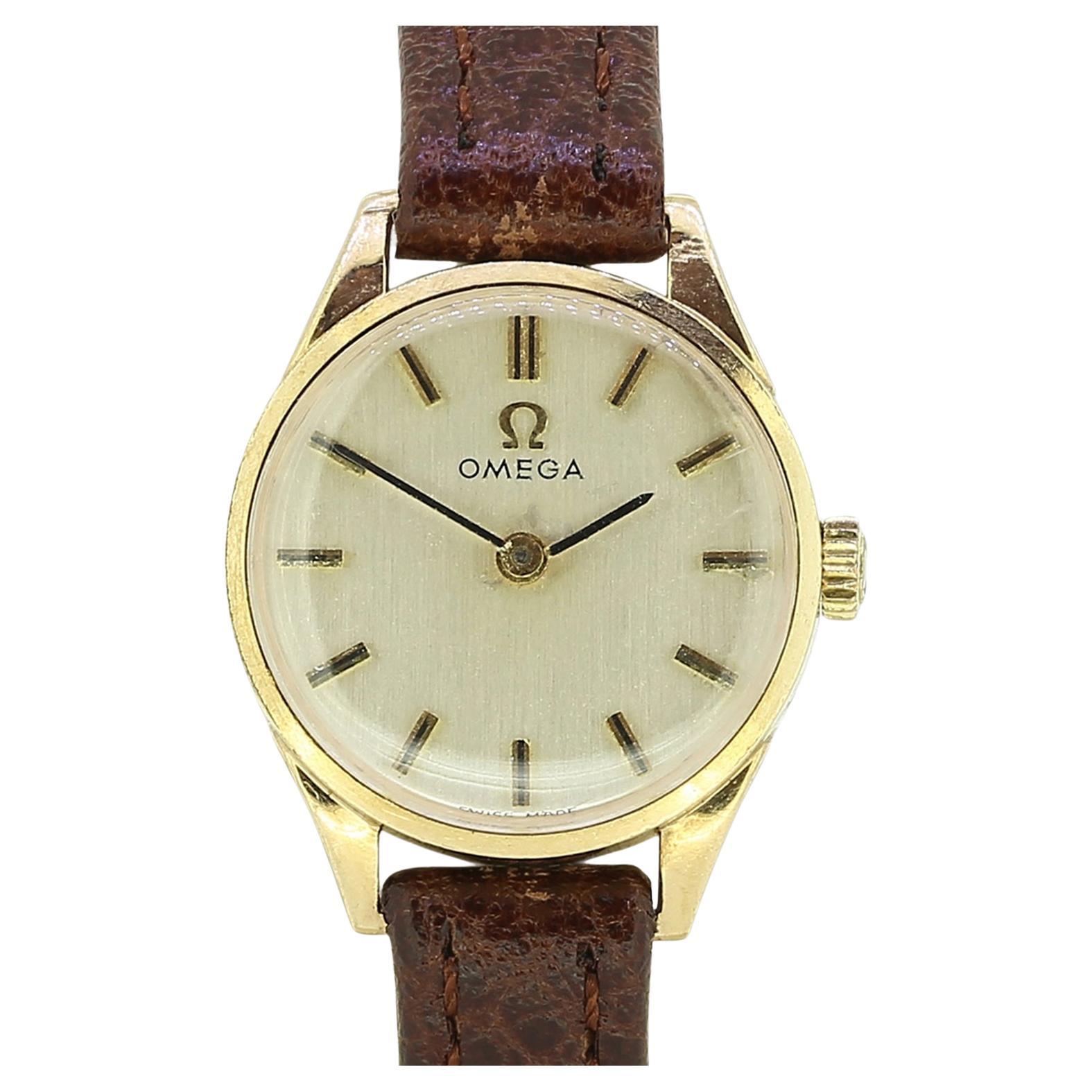 Vintage Omega Ladies Manual Wristwatch