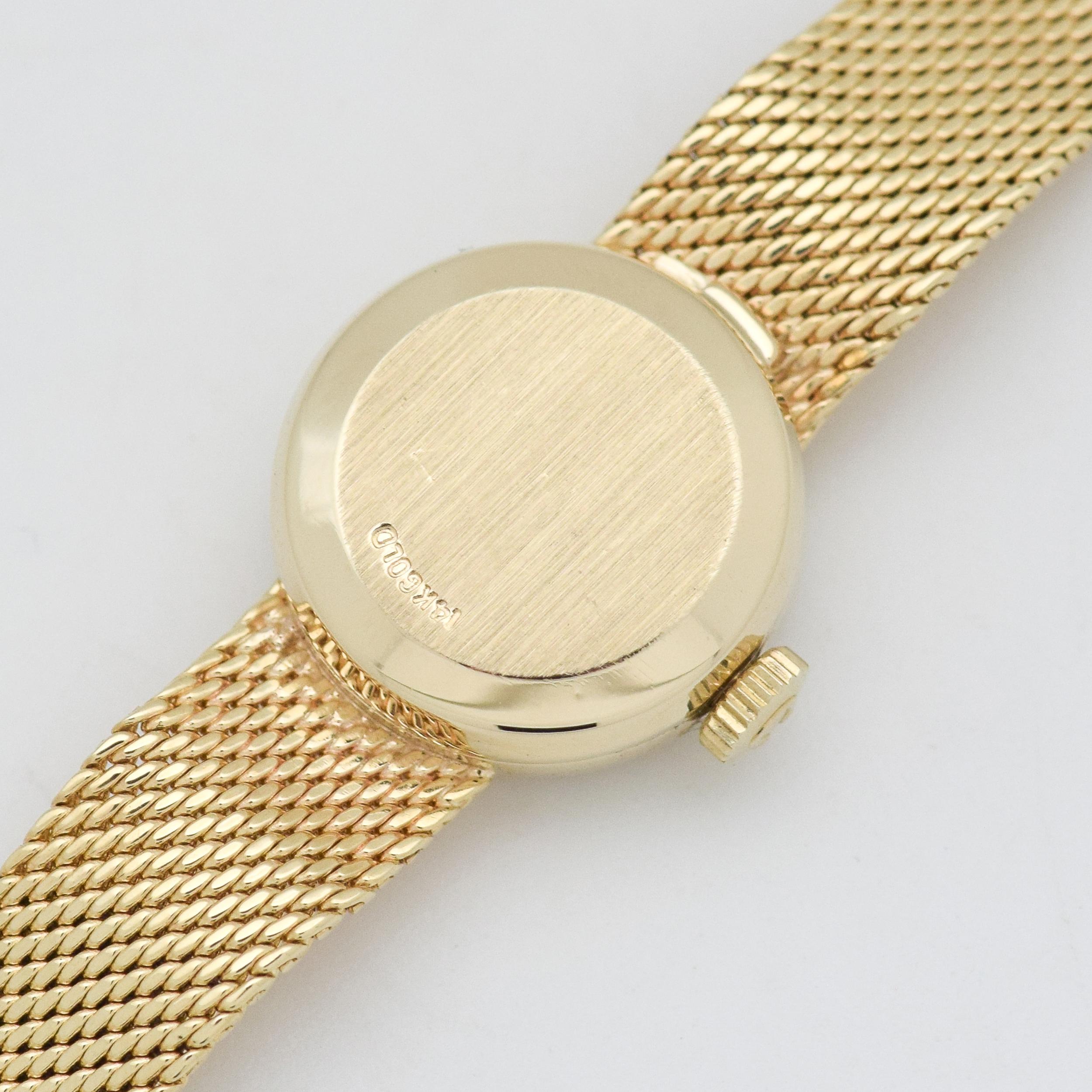 omega ladymatic vintage gold