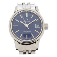 Retro Omega Ladymatic Stainless Steel Watch, 1973