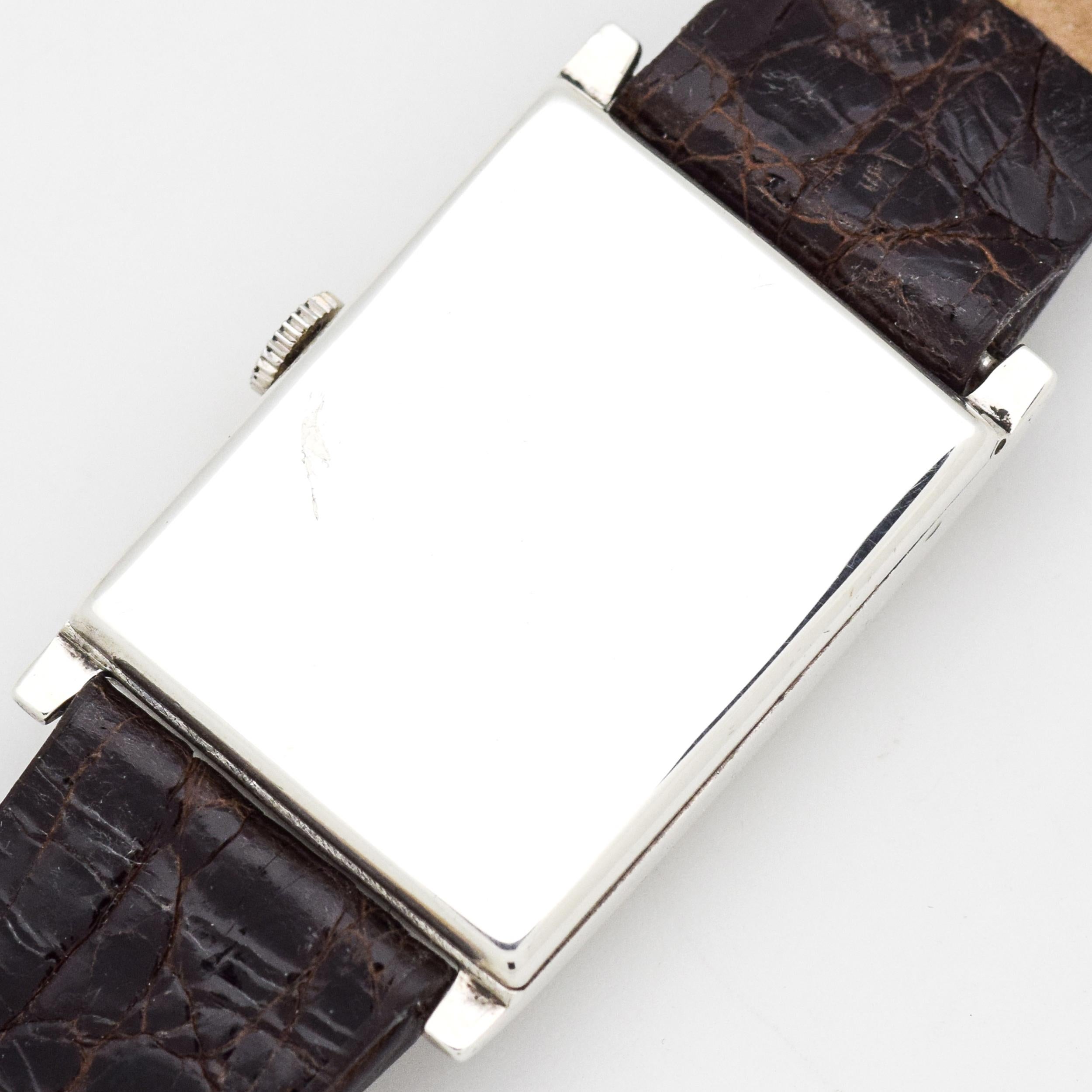 omega rectangle watch