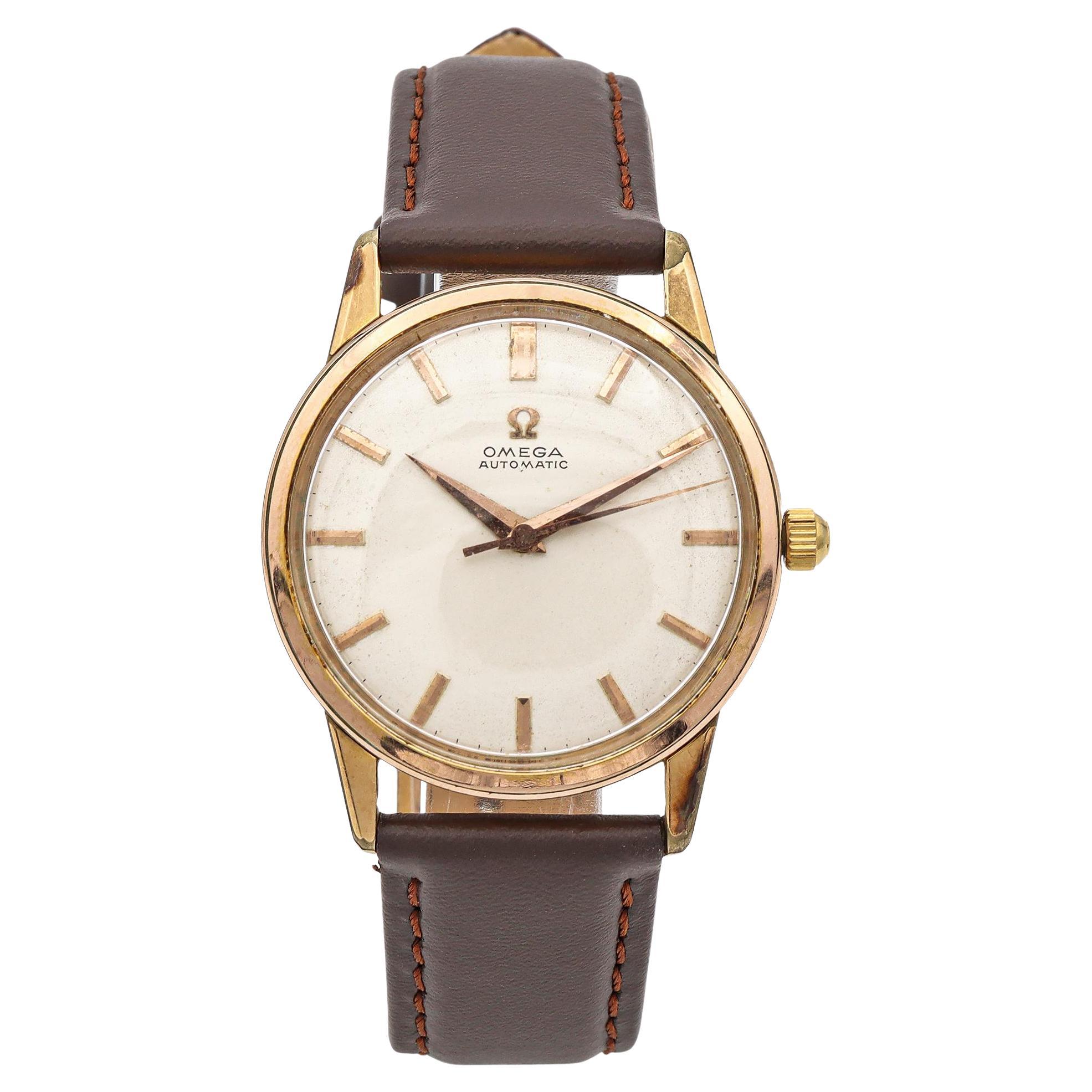 Vintage Omega Ref. 14748-SC-61 Cal 552 Gold Plated Men's Automatic Watch