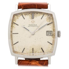 Vintage Omega Reference 162.025 Stainless Steel Watch, 1966