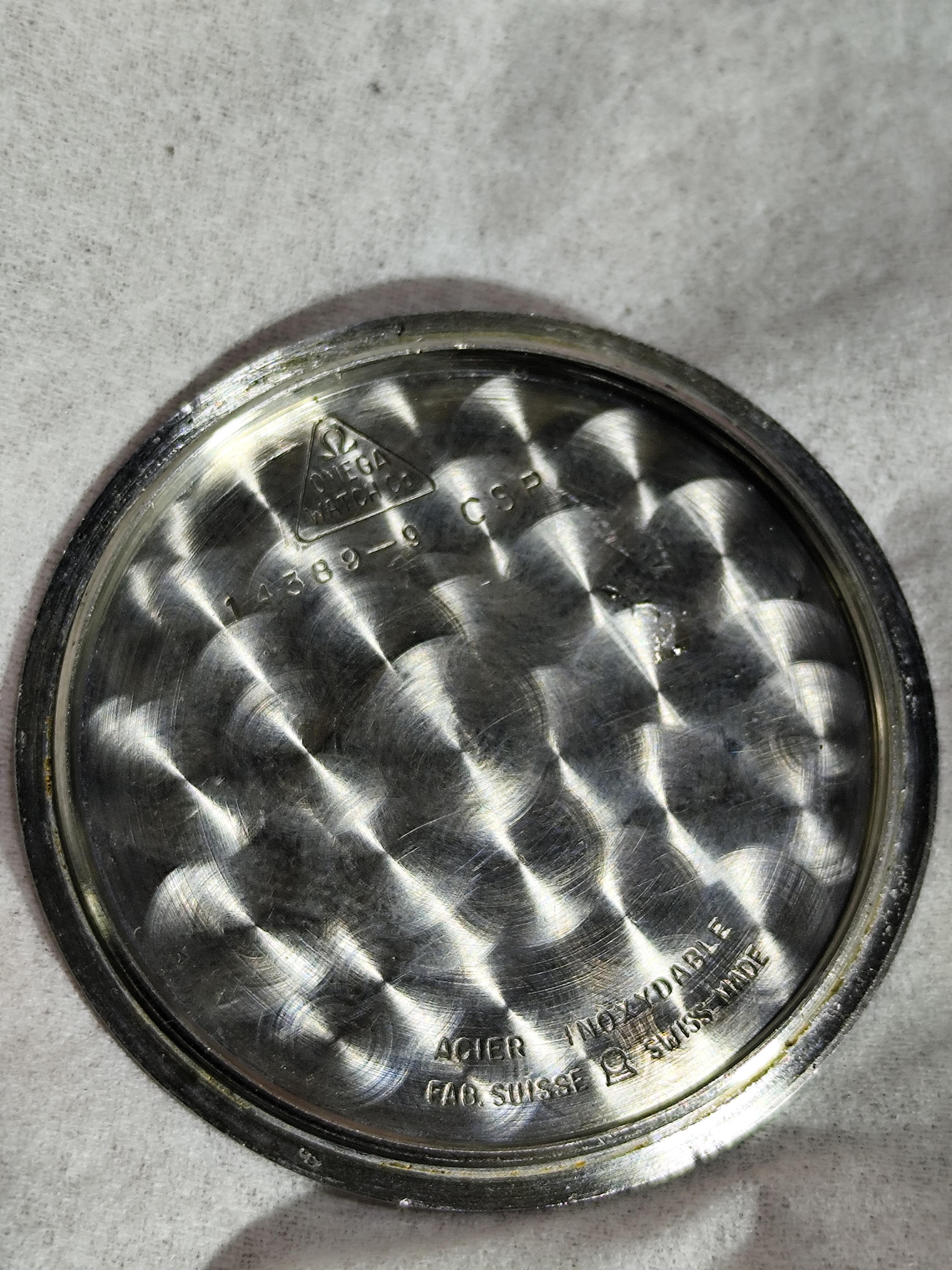 Reloj de servicio Vintage Omega Seamaster 14389-9 Cal 268 en venta 9
