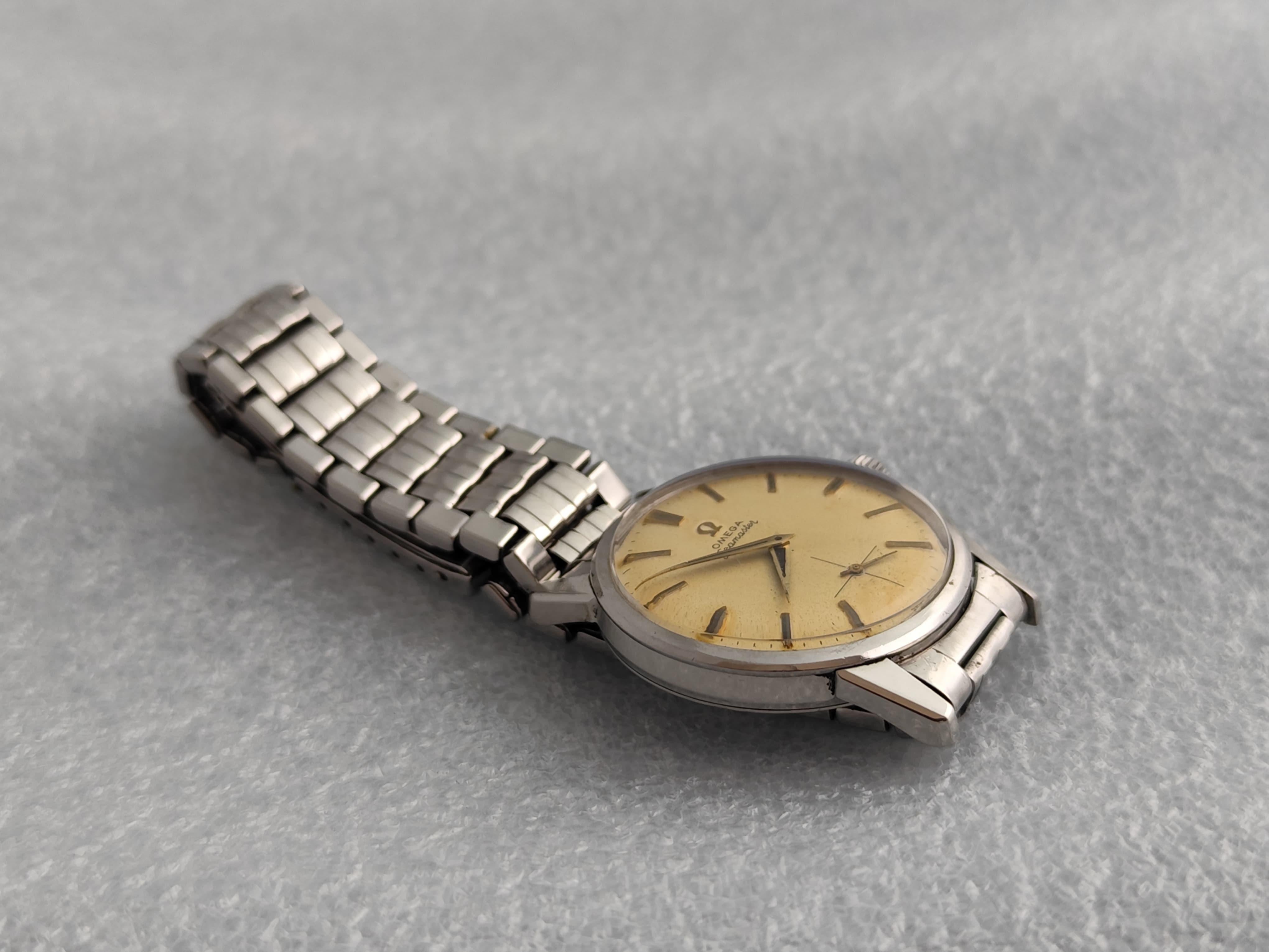 Reloj de servicio Vintage Omega Seamaster 14389-9 Cal 268 en venta 11