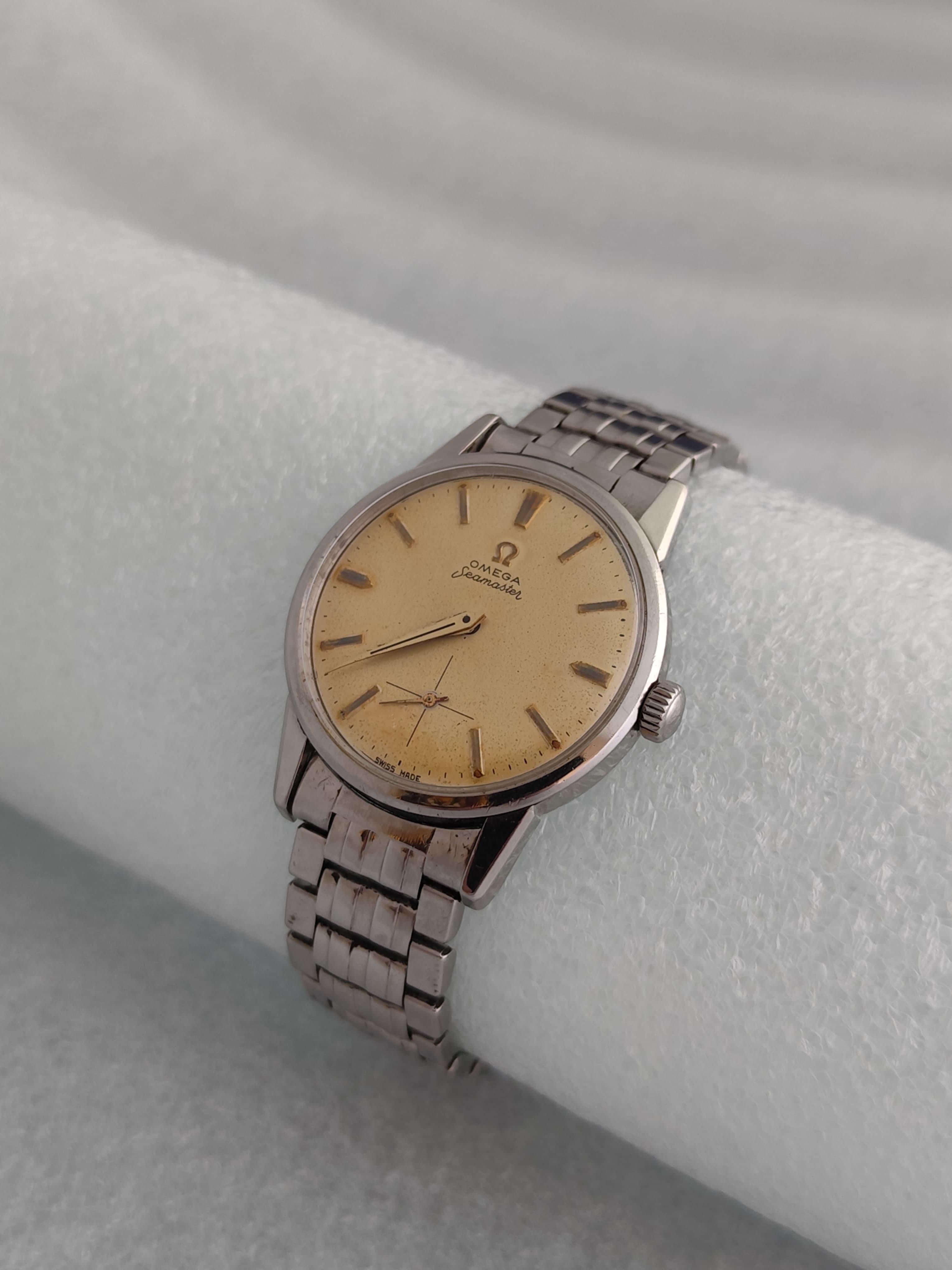 Reloj de servicio Vintage Omega Seamaster 14389-9 Cal 268 en Bueno estado para la venta en Toronto, CA
