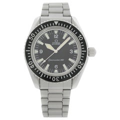 Used Omega Seamaster 300 Steel Black Dial Automatic Mens Watch 165.024