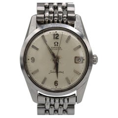 Vintage Omega Seamaster 35mm Automatic Watch, Circa 1962, Patina Dial