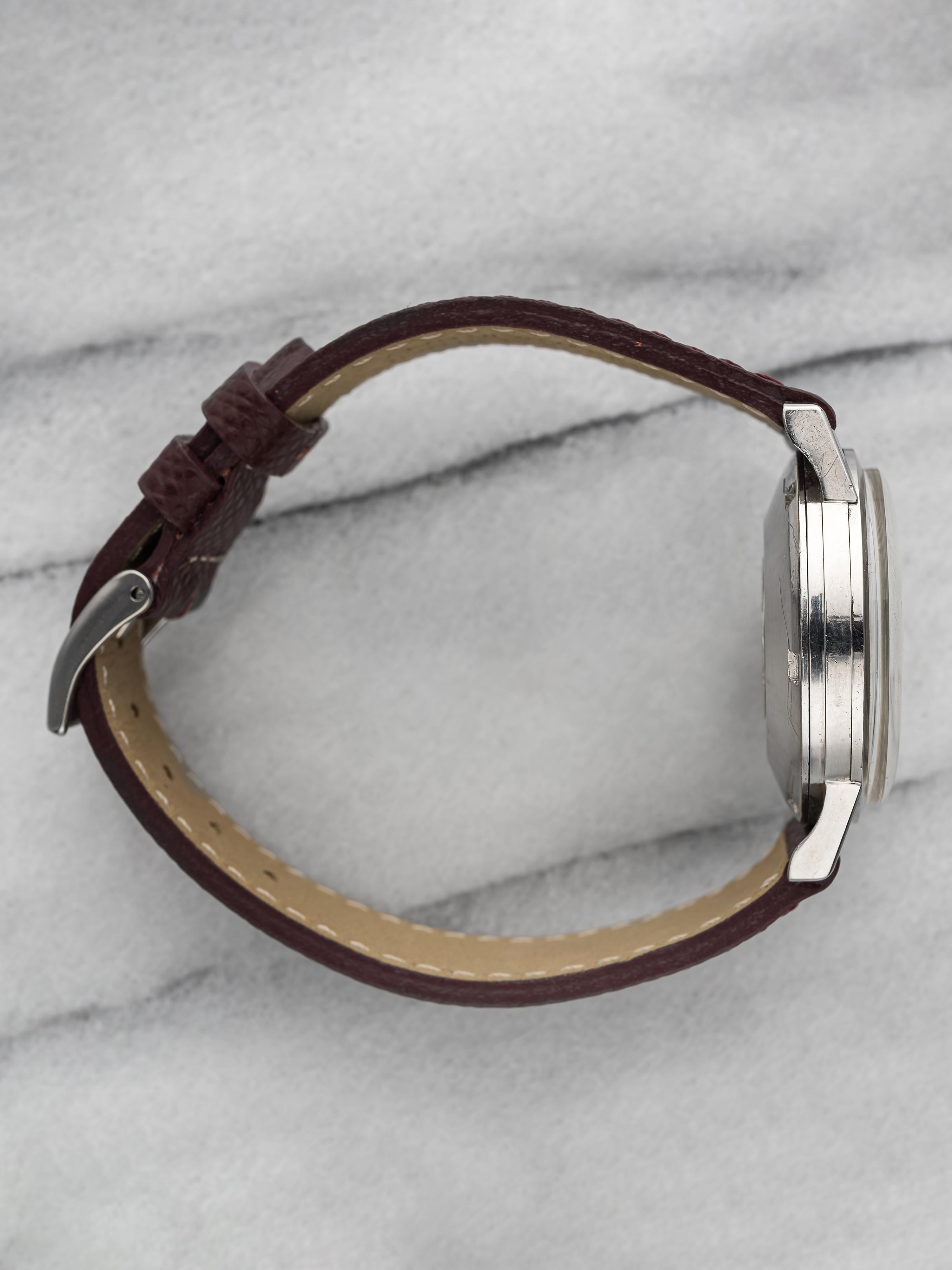 Vintage Omega Seamaster 60s Automático Esfera Blanca Caja 34mm. 2