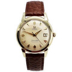 Vintage Omega Seamaster Automatic Calendar Gold Filled Watch