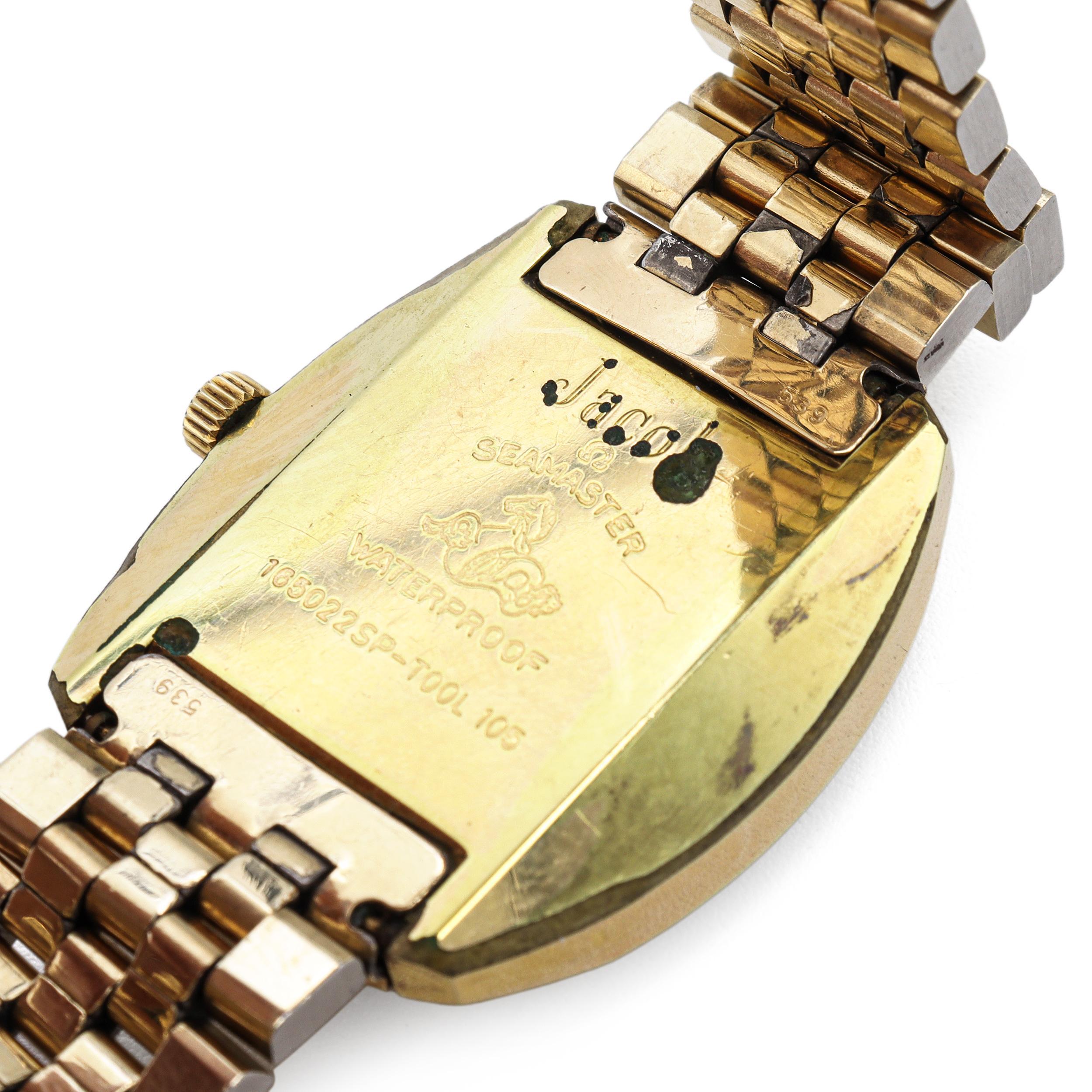 Vintage Omega Seamaster Cosmic Gold-Filled Automatic Herrenuhr Ref. 166.026 SP im Angebot 2