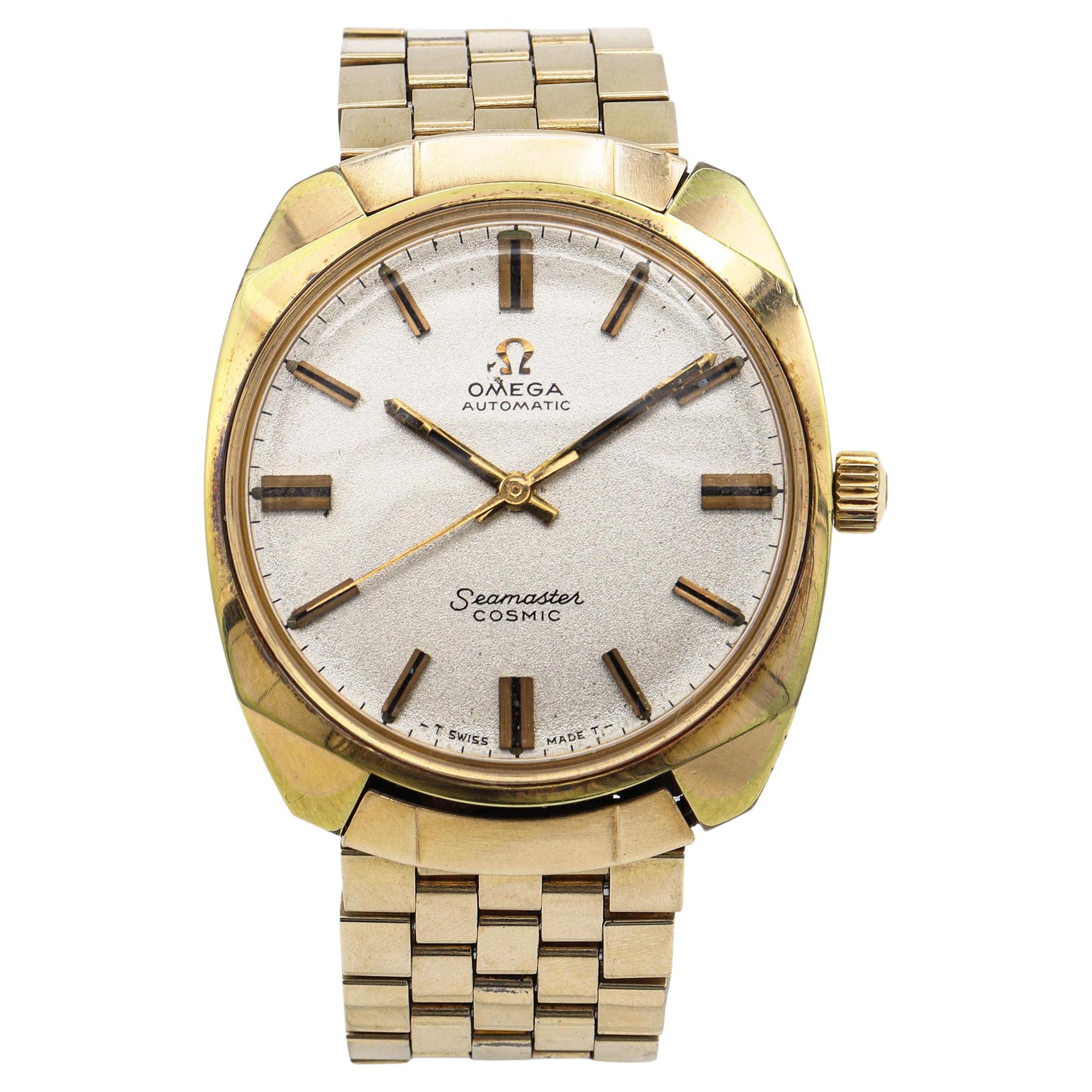 Vintage Omega Seamaster Cosmic Orologio Automatico da Uomo Riempito d
Oro Ref. 166.026 SP