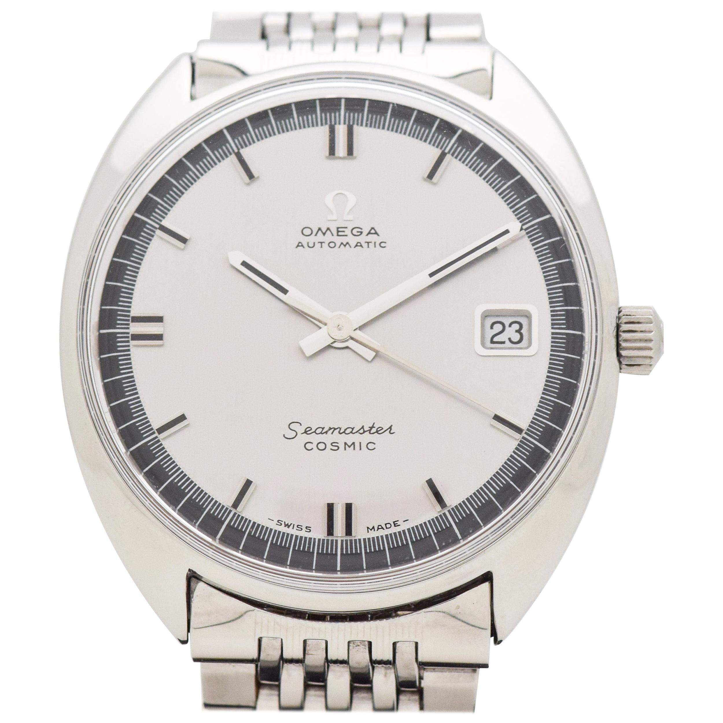 Vintage Omega Seamaster Cosmic Stainless Steel Watch, 1968
