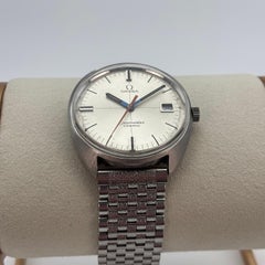 Vintage Omega Seamaster Cosmic Steel Crosshair Dial with Blue Hands - Circa 1969