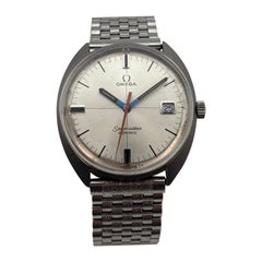 Vintage Omega Seamaster Cosmic Steel Crosshair Dial with Blue Hands - Circa 1969