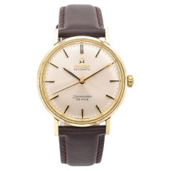 Vintage Omega Seamaster De Ville Men's 14K Gold Automatic Watch