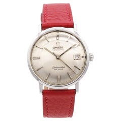 Vintage Omega Seamaster De Ville Stainless Steel Date Automatic Men’s Watch
