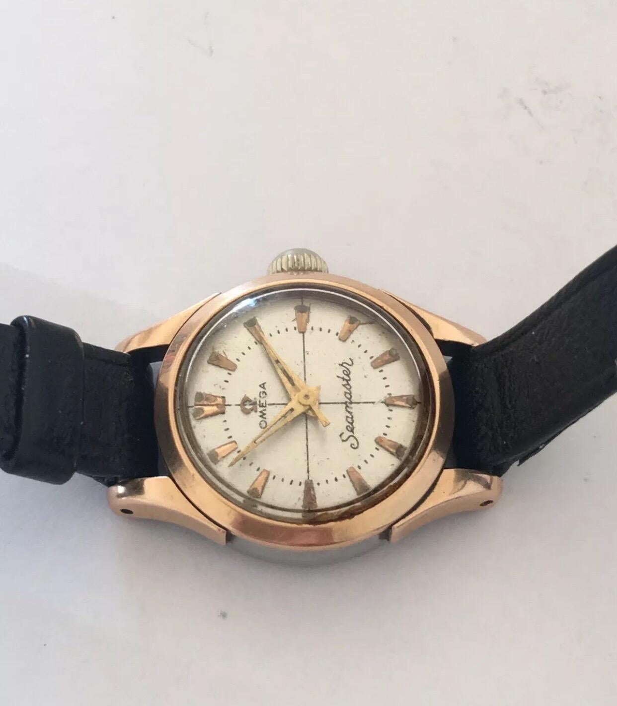 Vintage Omega Seamaster Ladies Wristwatch 2