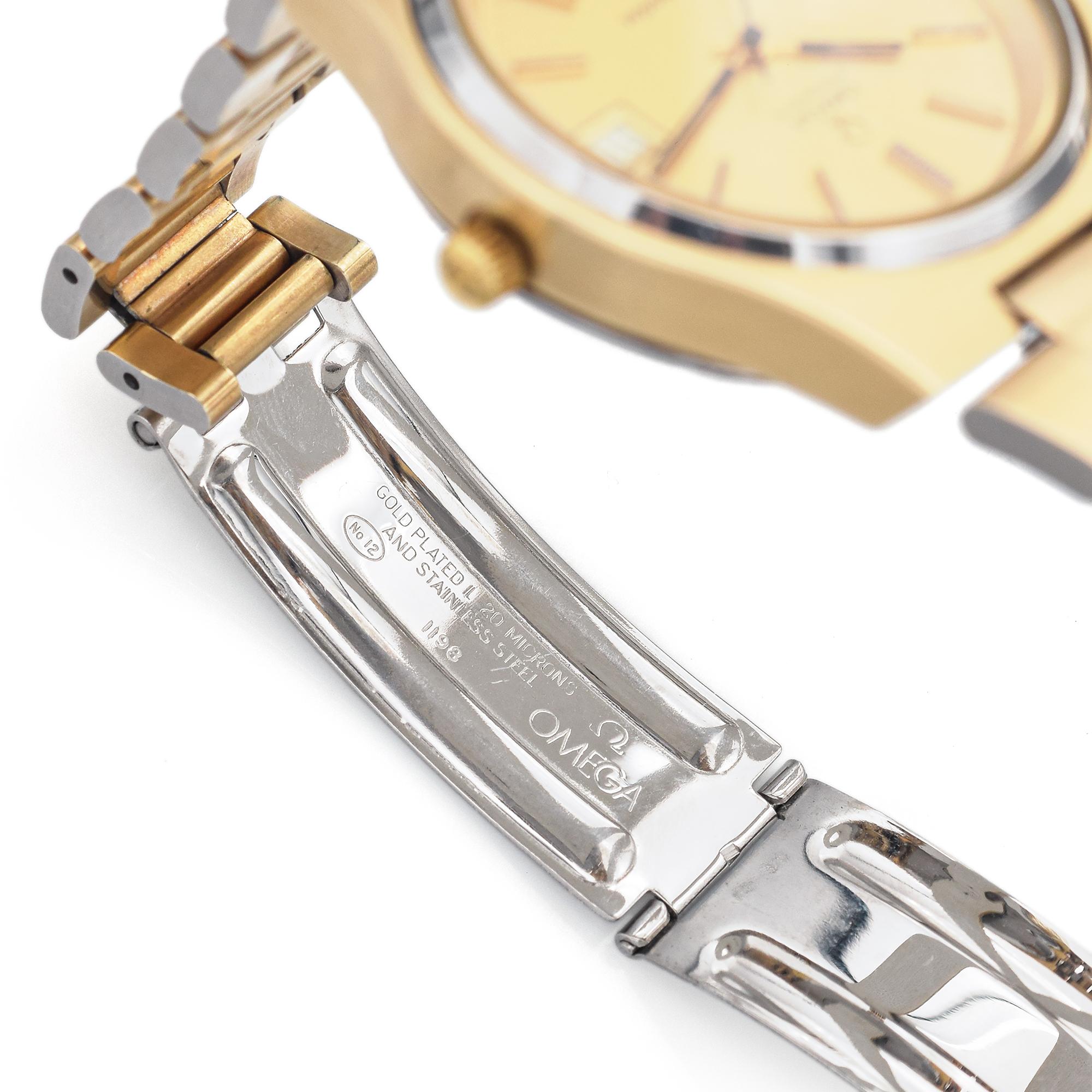 Vintage Omega Seamaster Men's Cal. 1012 GP/Steel Automatic Wristwatch Ref 165008 1