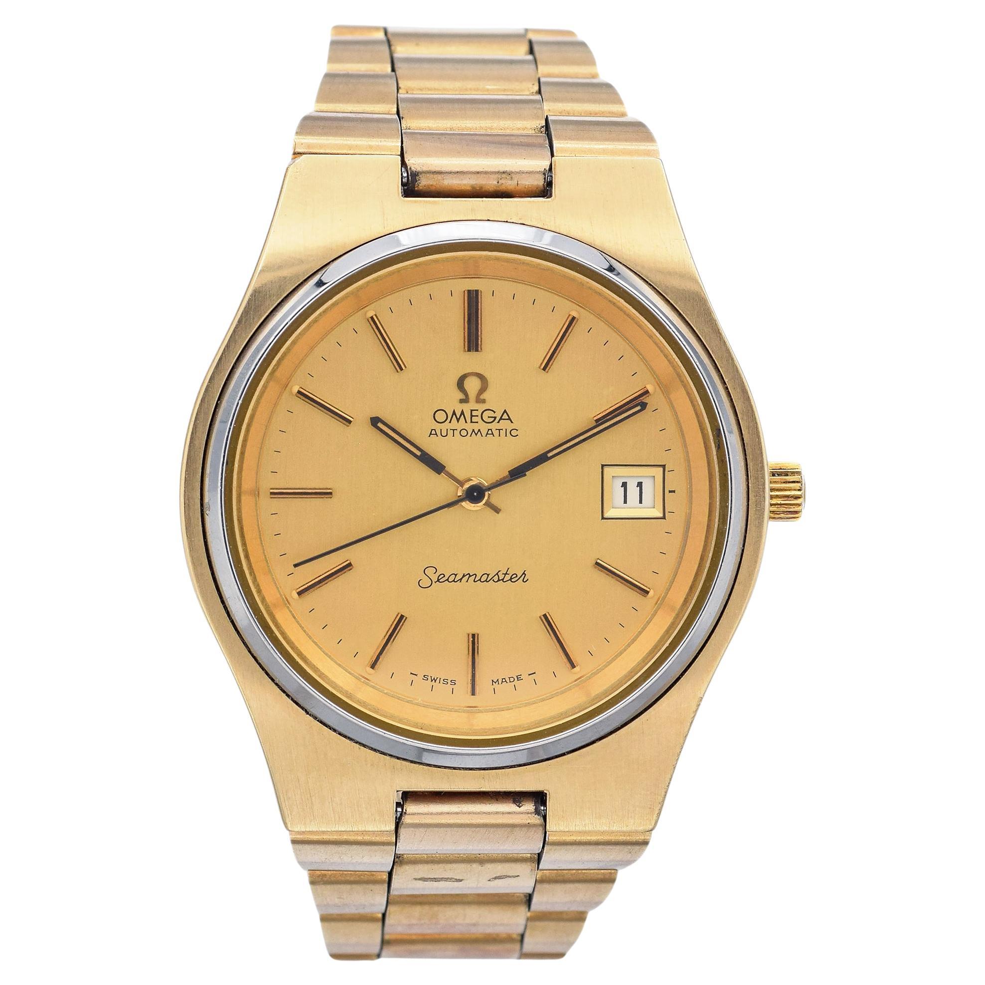 Vintage Omega Seamaster Men's Cal. 1012 GP/Steel Automatic Wristwatch Ref 165008