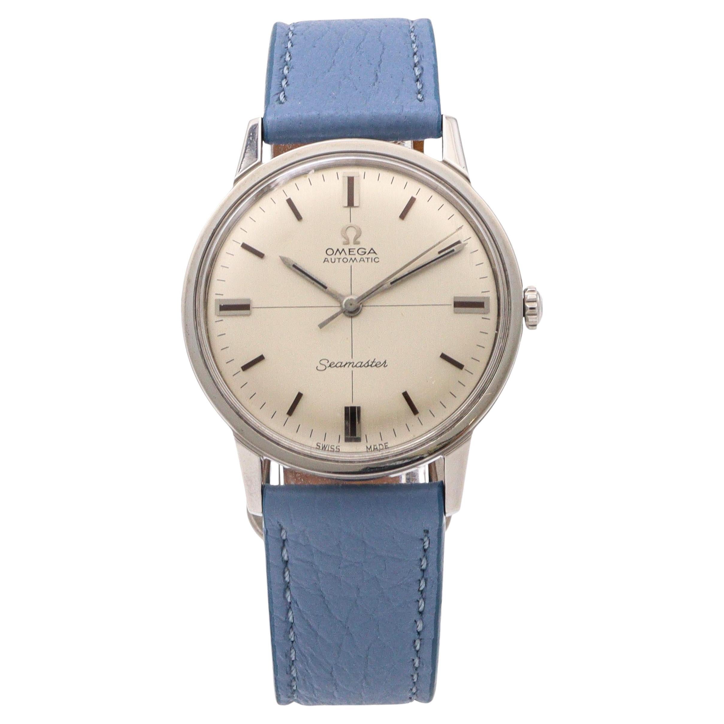 Vintage By Omega Seamaster Edelstahl Automatik Herrenuhr Ref 165.002