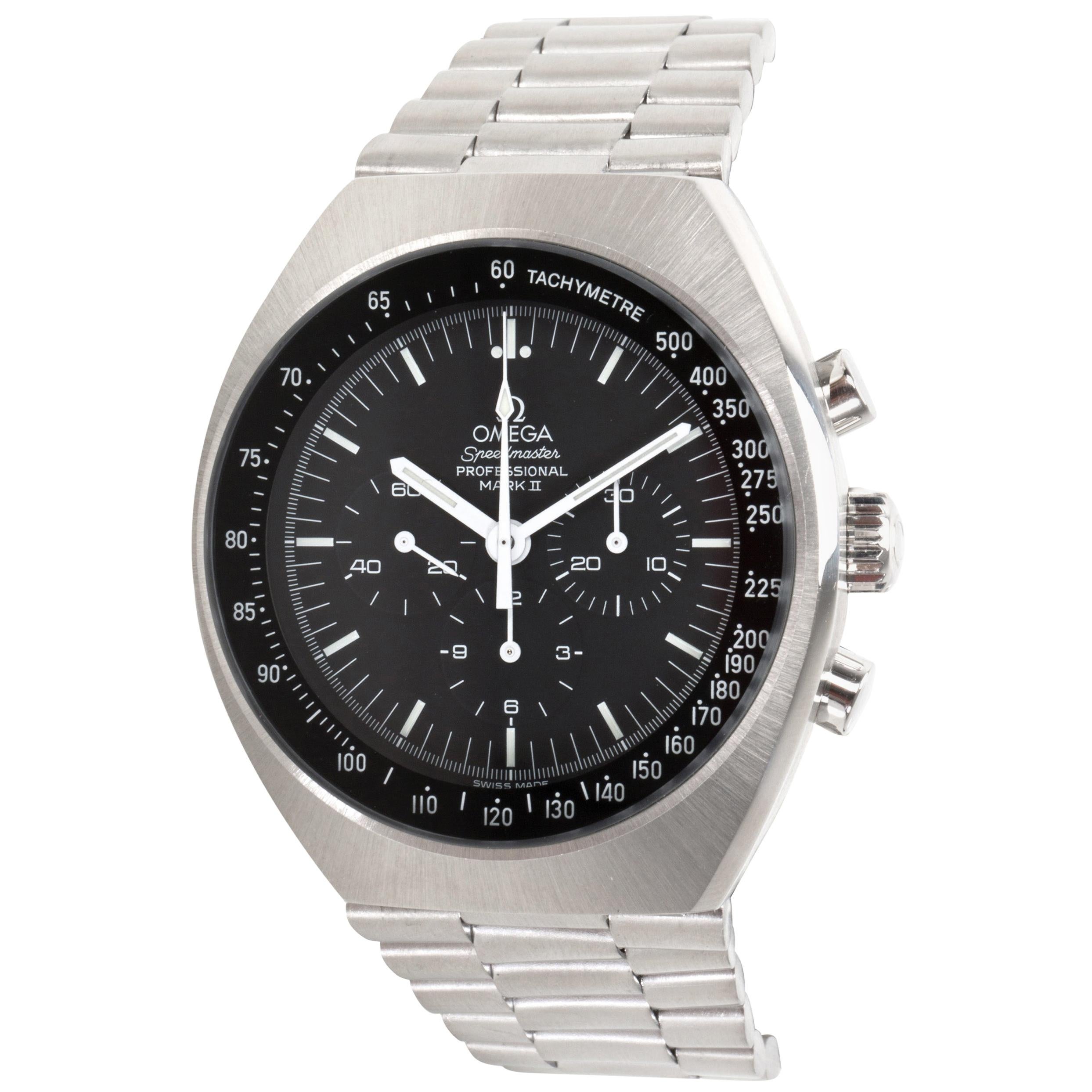 Vintage Omega Speedmaster Mark II 1450014 Men's Watch in Stainless Steel