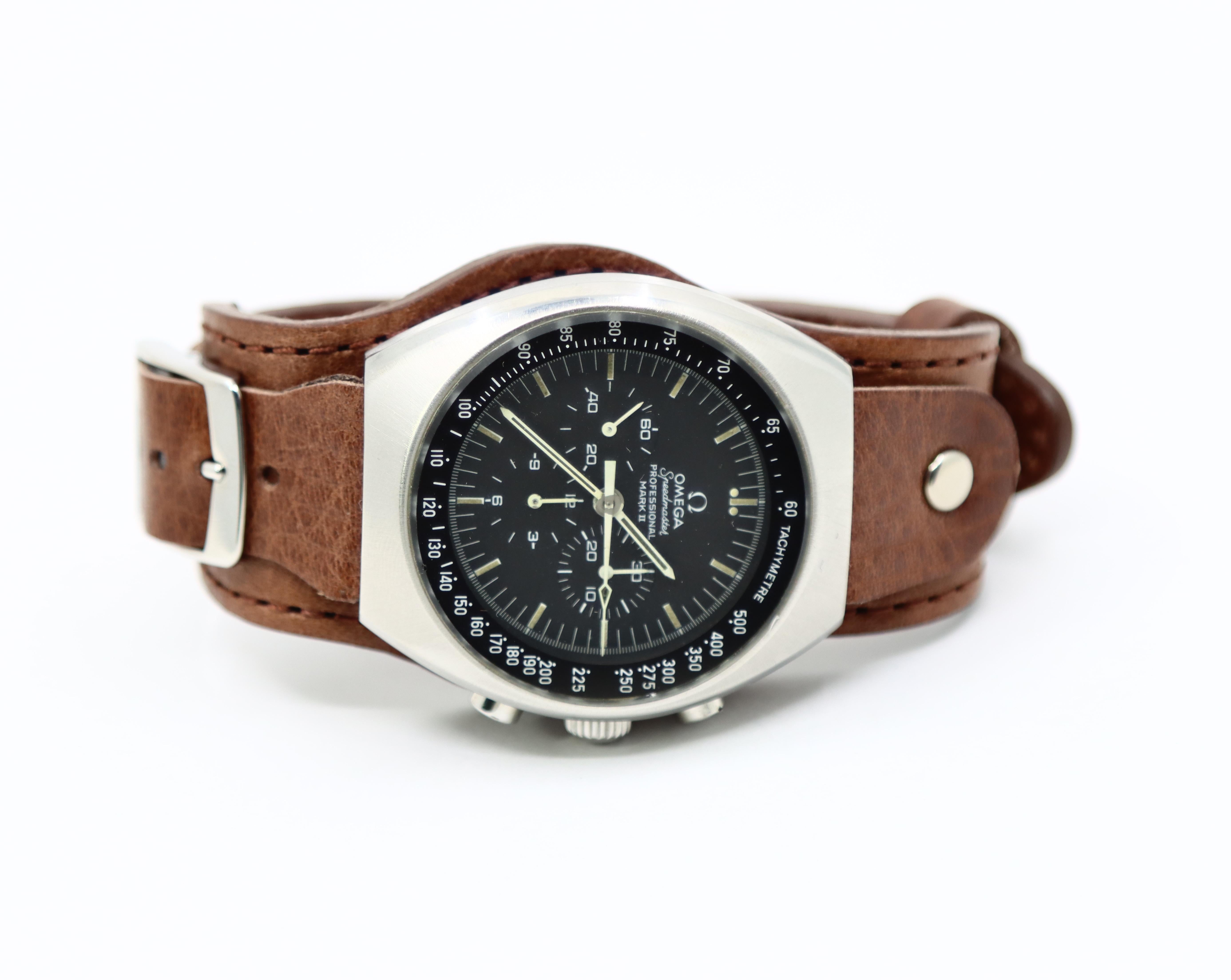 Vintage By Omega Speedmaster Professional Mark II Uhr Damen im Angebot