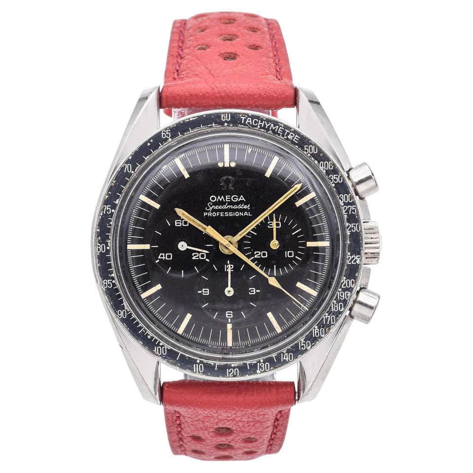 Steel Omega Speedmaster Vintage 1970 's Chronograph Wrist Watch Ref ...